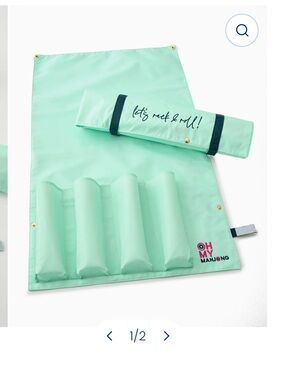 Oh My Mahjong Mint Lets Rack And Roll Bag